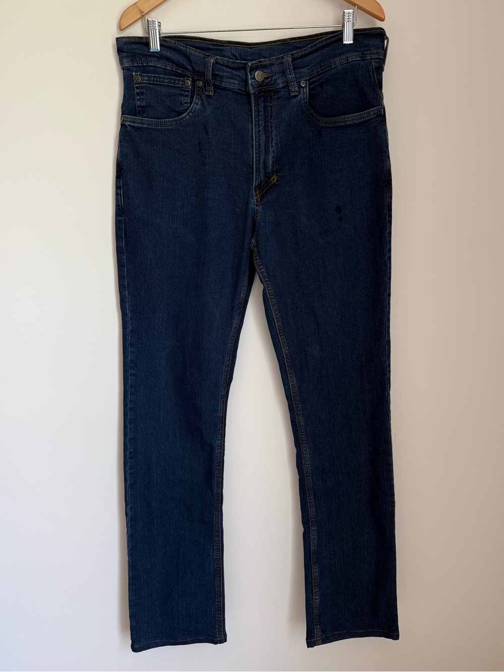 Men's Origin Made in USA Navy Blue Stretch Denim Jeans